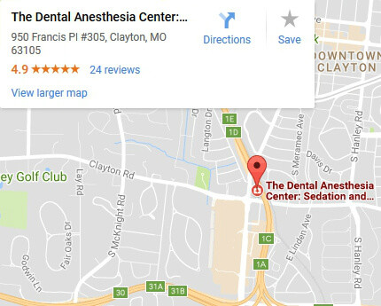 The Dental Anesthesia Center: Sedation and Sleep Dentistry Physical Address