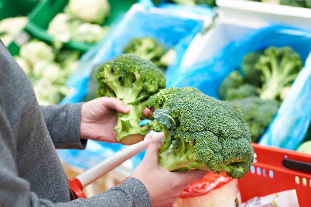 buying broccoli